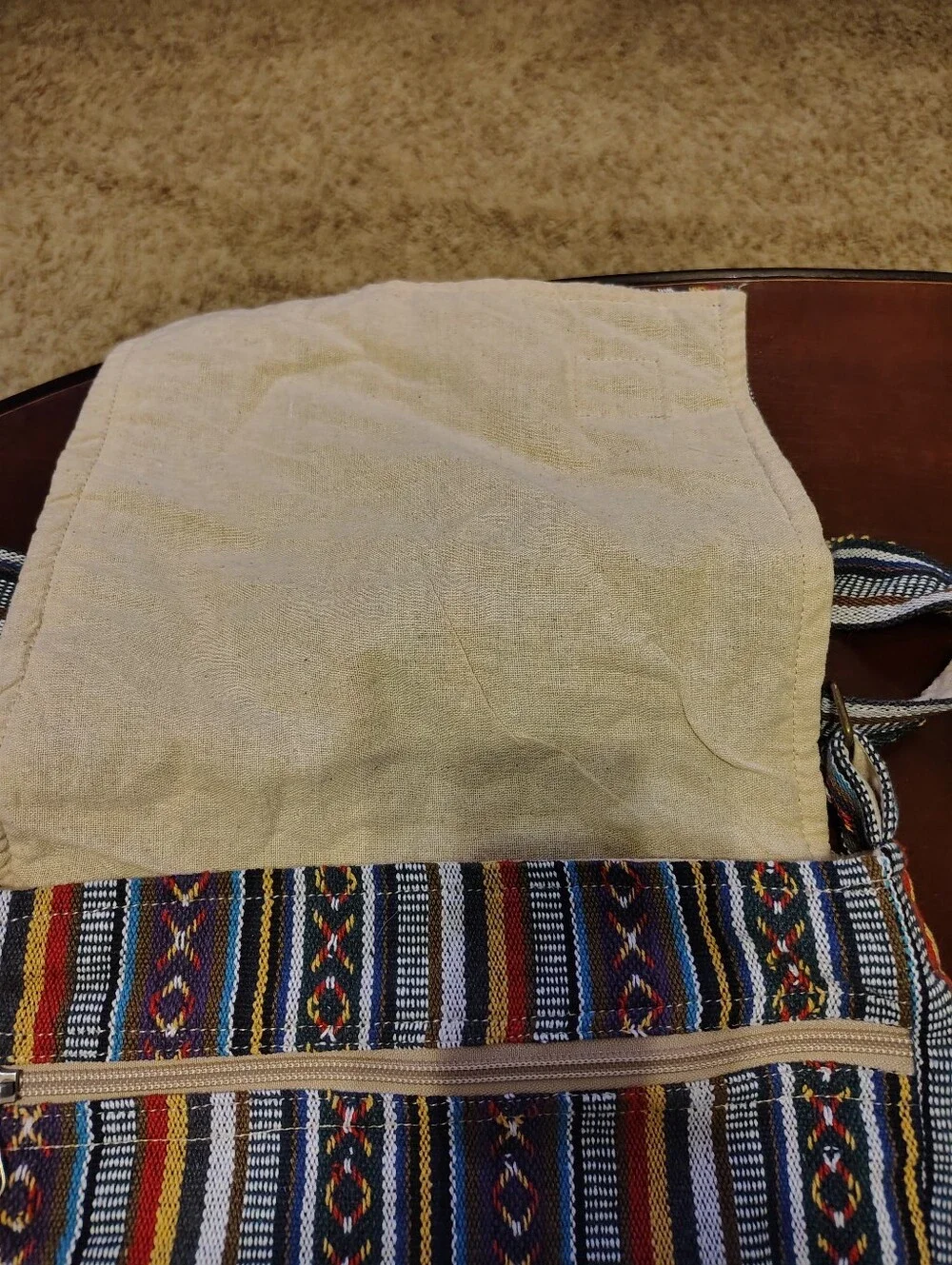 Core Hemp Crossbody Messenger Bag